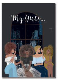 My Girls And I | Greeting Card - Nicholle Kobi
