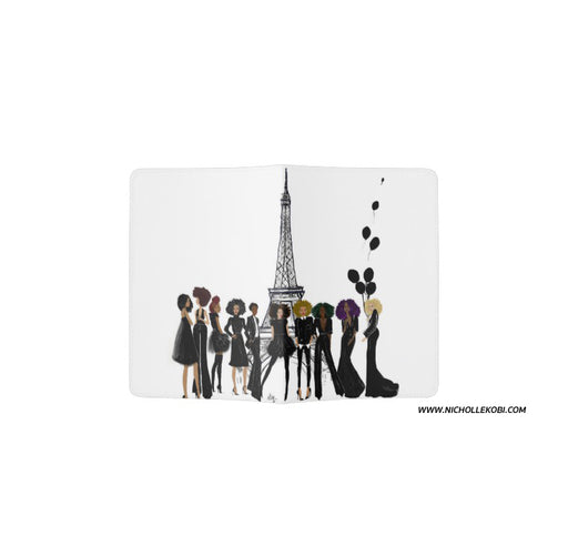 Parisian Noire Passport Holder - Nicholle Kobi