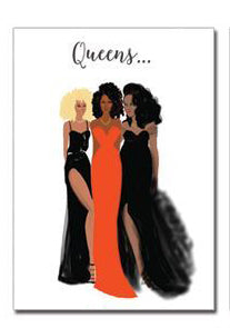 Queens | Greeting Card - Nicholle Kobi