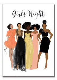 Girls Night | Greeting Card - Nicholle Kobi