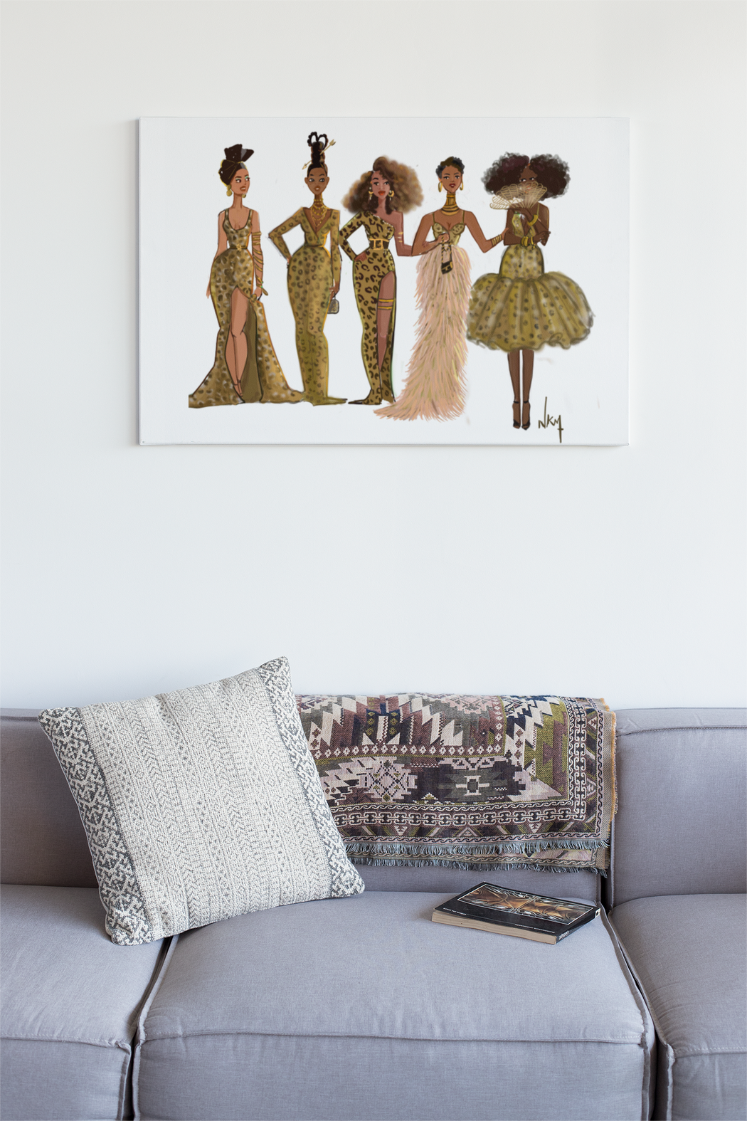 "  Wakanda Girls " | Art Print
