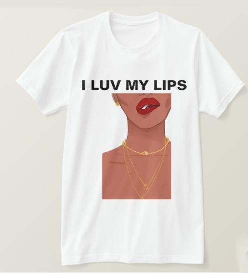 I LUV MY LIPS | T-Shirt - Nicholle Kobi