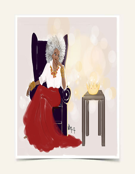 "Queen Mother" | Art Print