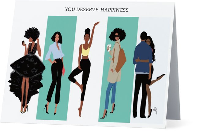 "You Deserve it All" | Greeting cards