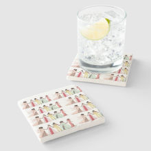 Sisters Friends I Stone Mable Coaster